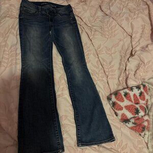 Women's Blue and Navy Jeans